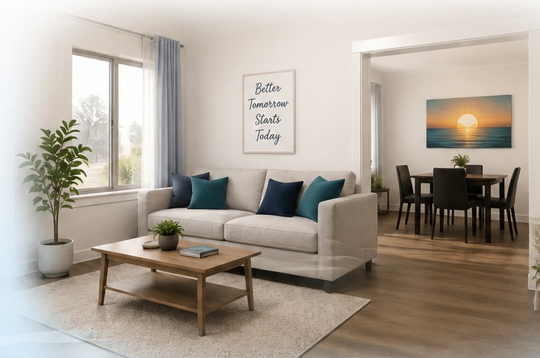 Warm, welcoming home for independent living